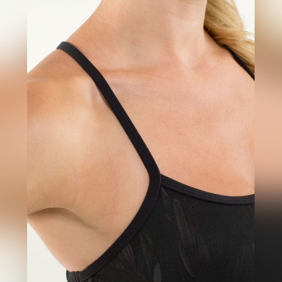 Lululemon Power Y Tank *Luon Light Midnight Iris Multi / Black 6 - Picture 4 of 10